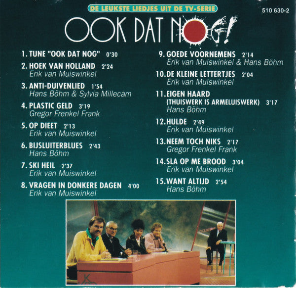 Ook Dat Nog! (2) : De Leukste Liedjes Uit De TV-Serie (CD, Album)