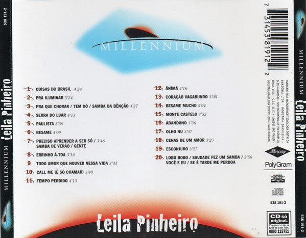 Leila Pinheiro : Millennium - 20 Músicas Do Século XX (CD, Comp)