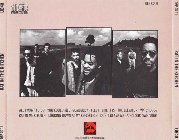 UB40 : Rat In The Kitchen (CD, Album)