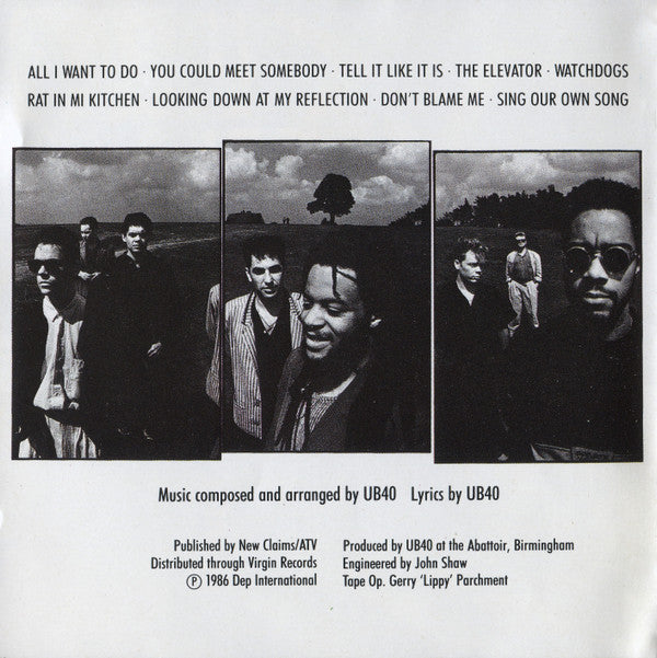 UB40 : Rat In The Kitchen (CD, Album)