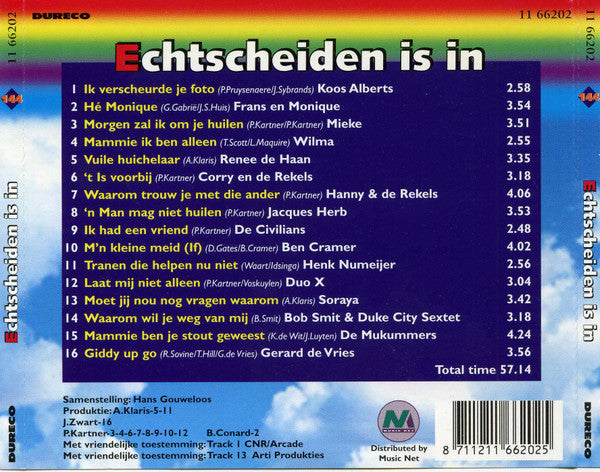Various : Echtscheiden Is In (CD, Comp)