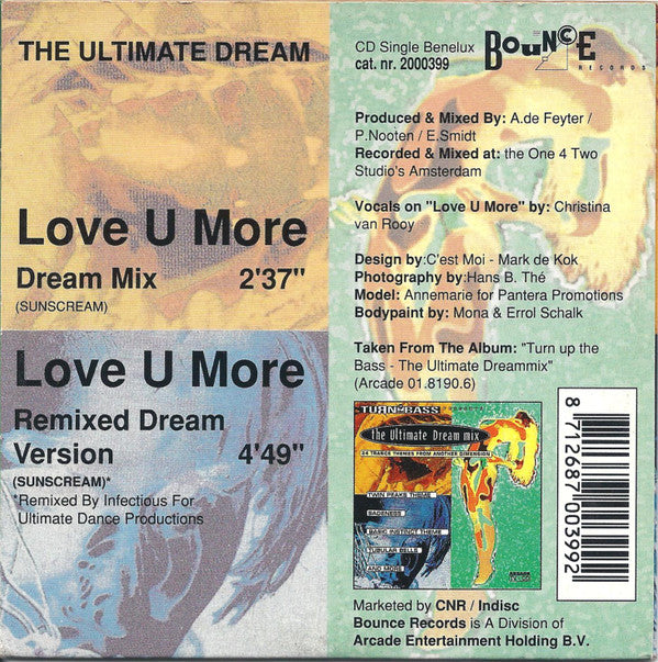 The Ultimate Dream : Love U More (CD, Single)
