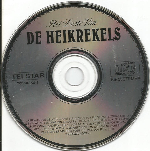 De Heikrekels : Het Beste Van De Heikrekels (CD, Comp)