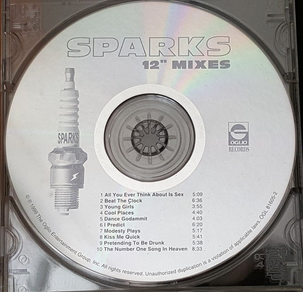 Sparks : 12" Mixes (CD, Comp)