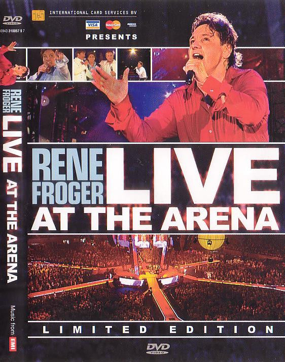 René Froger : Live At The Arena (2xDVD, Ltd, PAL)