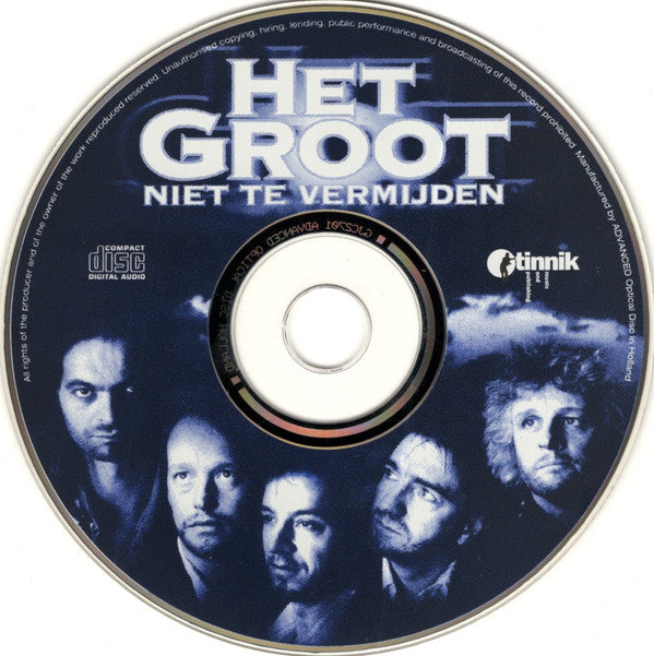 Het Groot Niet Te Vermijden : Back In Town (CD, Album)