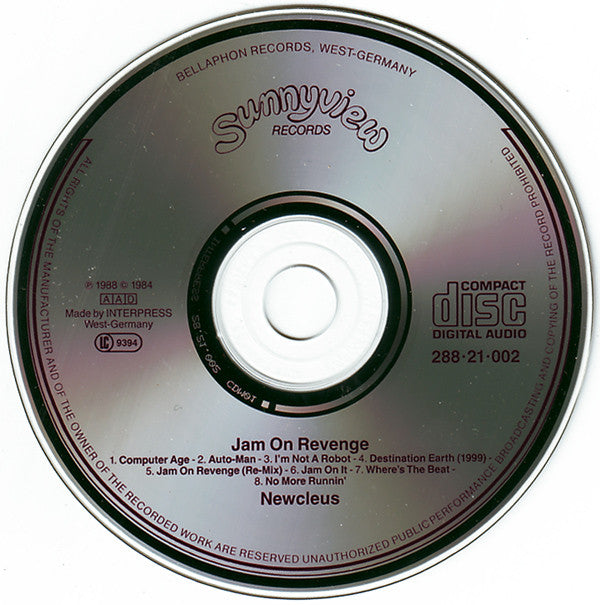 Newcleus : Jam On Revenge (CD, Album, RE)