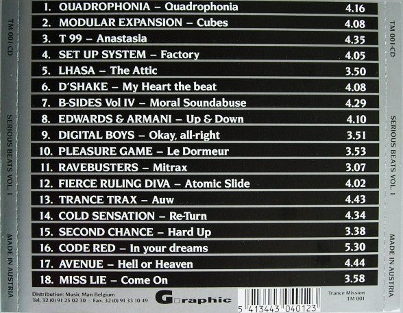 Various : Serious Beats Vol. 1 (CD, Comp)