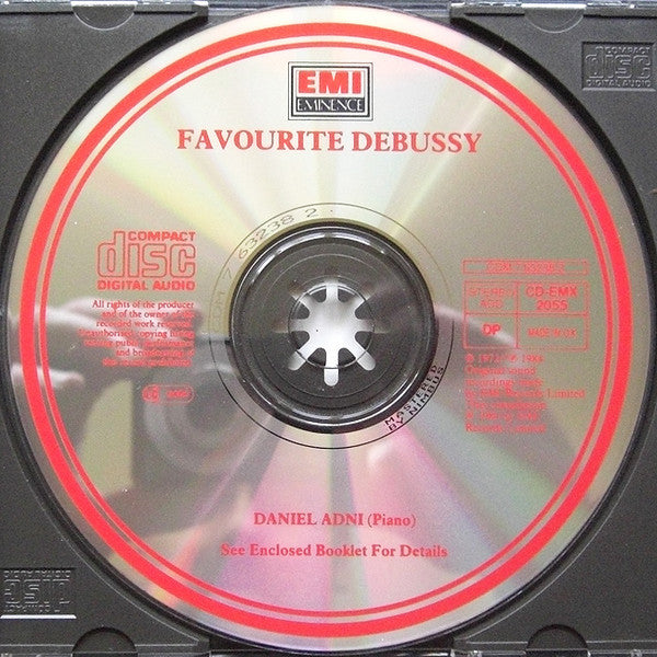 Claude Debussy, Daniel Adni : Favourite Debussy (CD, RE, RM)