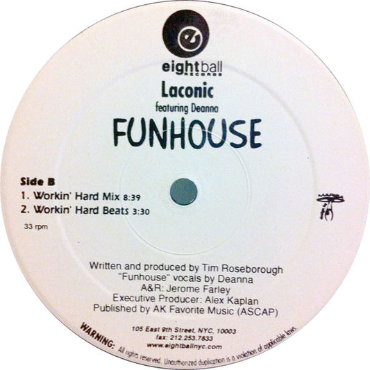 Laconic Featuring Deanna : Funhouse (12")