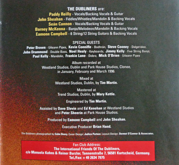 The Dubliners : Further Along (CD, Album)