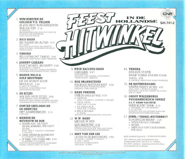 Various : Feest In De Hollandse Hitwinkel (CD, Comp)
