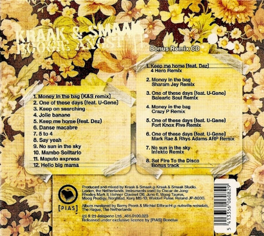 Kraak & Smaak : Boogie Angst (2xCD, Album, Ltd, Dig)