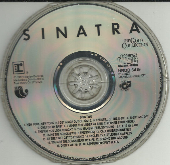 Frank Sinatra : The Gold Collection (2xCD, Comp)