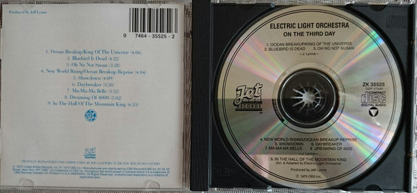 Electric Light Orchestra : On The Third Day (CD, Album, RE, RM)
