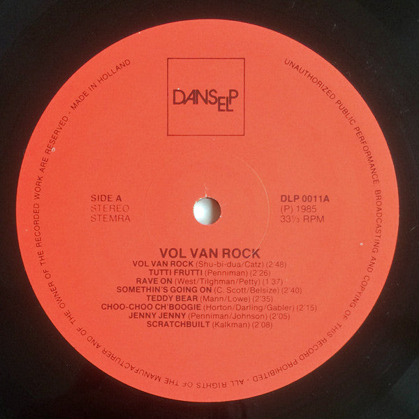 Chief Whip & The Golden Fictions : Vol van Rock (LP)