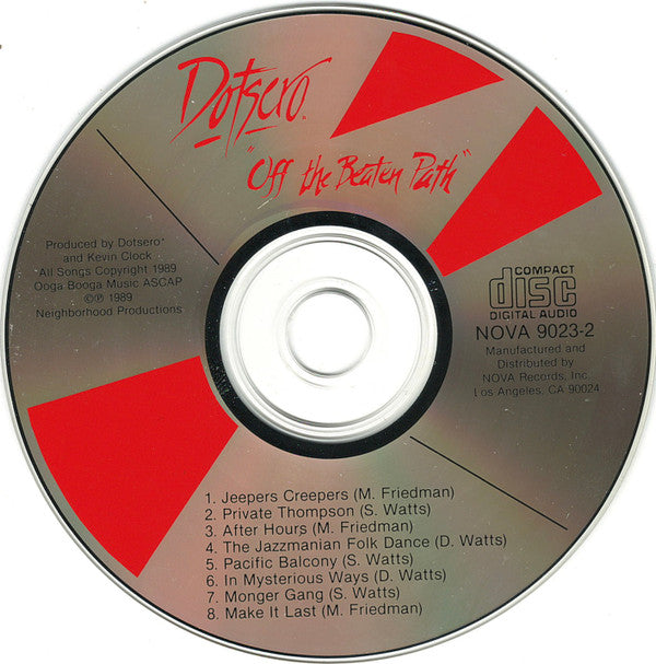 Dotsero : Off The Beaten Path (CD, Album)