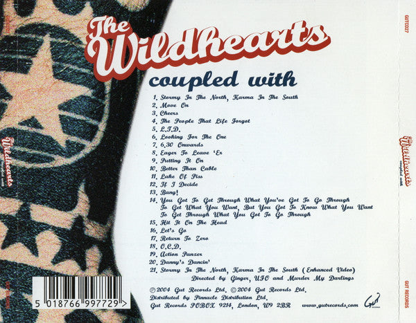 The Wildhearts : Coupled With (CD, Comp, Enh)