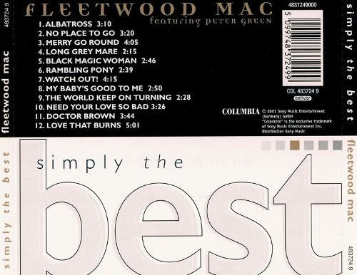 Fleetwood Mac, Peter Green (2) : Simply The Best (CD, Comp)