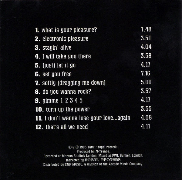N-Trance : Electronic Pleasure (CD, Album)