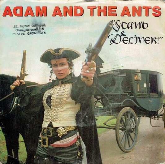 Adam And The Ants : Stand & Deliver! (7", Single)