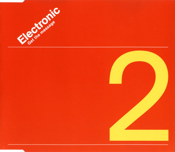 Electronic : Get The Message (CD, Single)