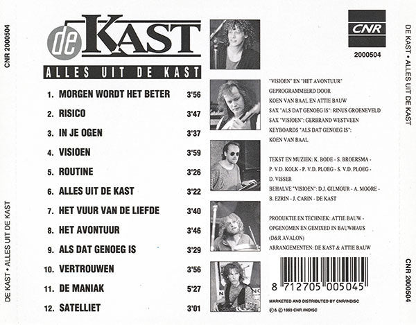 De Kast : Alles Uit De Kast (CD, Album)