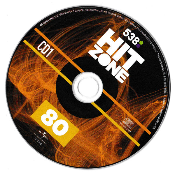Various : 538 - Hitzone 80 (2xCD, Comp)