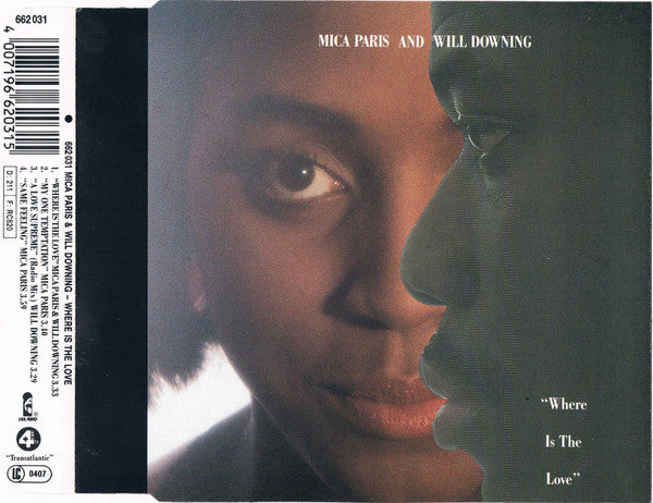Mica Paris & Will Downing : Where Is The Love (CD, Maxi)