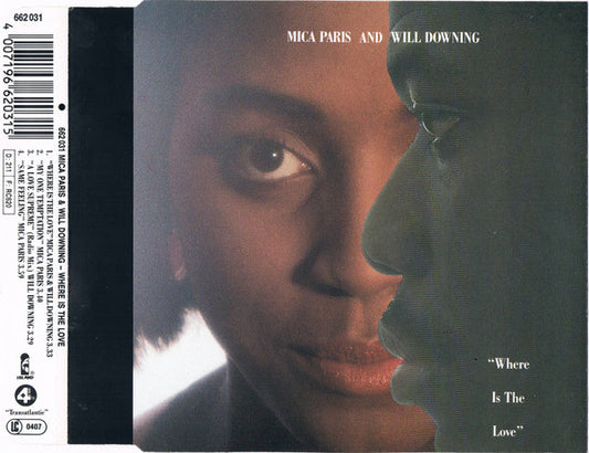 Mica Paris & Will Downing : Where Is The Love (CD, Maxi)