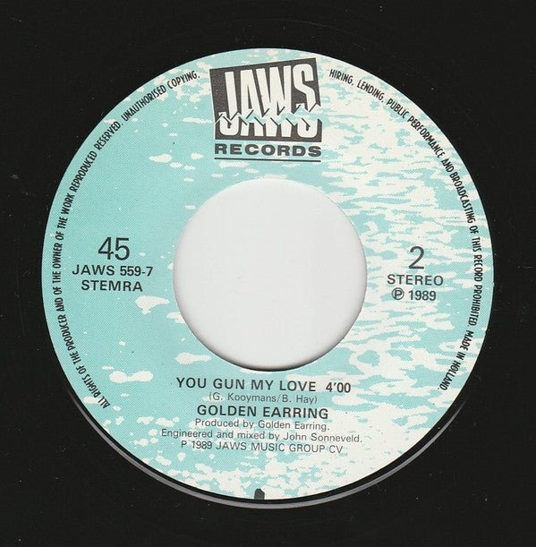 Golden Earring : Turn The World Around (7", Single)