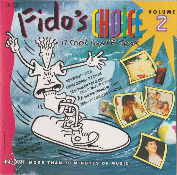 Various : Fido's Choice Volume 2 (17 Cool Dance Trax) (CD, Comp)