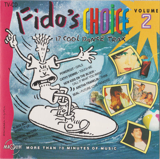 Various : Fido's Choice Volume 2 (17 Cool Dance Trax) (CD, Comp)