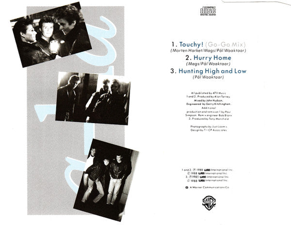 a-ha : Touchy! (Go-Go Mix) (CD, Mini, Single)
