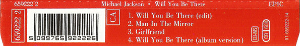 Michael Jackson : Will You Be There (CD, Maxi)