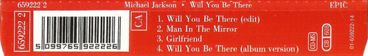 Michael Jackson : Will You Be There (CD, Maxi)