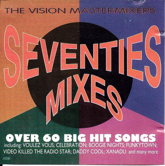 The Vision Mastermixers : Seventies Mixes (CD, Album, Mixed)