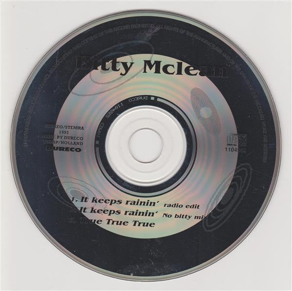 Bitty Mclean : It Keeps Rainin' (Tears From My Eyes) (CD, Maxi)