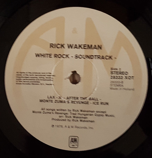 Rick Wakeman : White Rock (LP, Album)