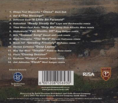 Manuel Oettl : Perfecto Presents... South Africa (CD, Mixed)