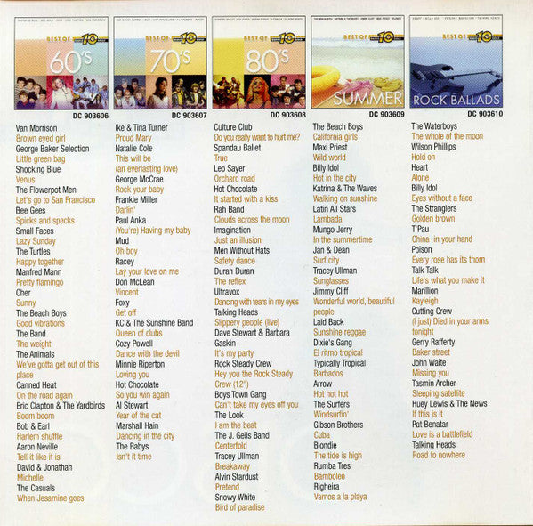 Various : Best Of Radio 10 Gold - Disco (CD, Comp)