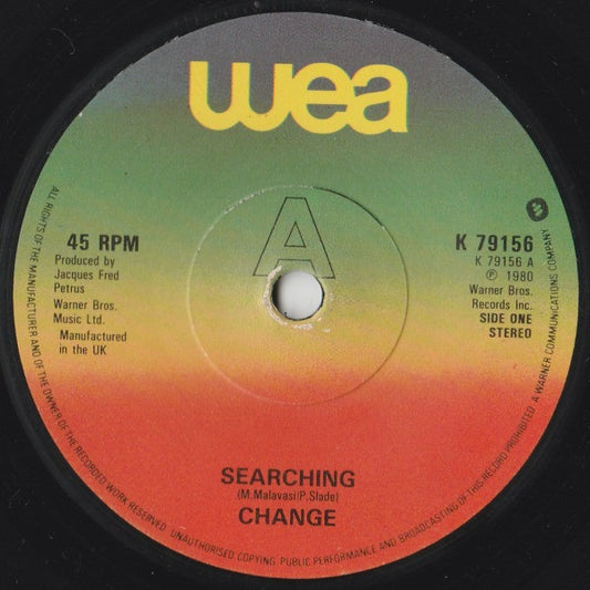 Change : Searching (7", Single)