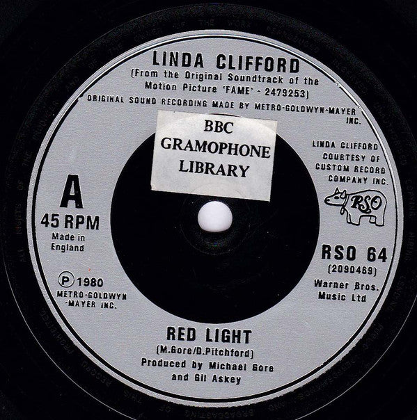 Linda Clifford : Red Light (7", Single)