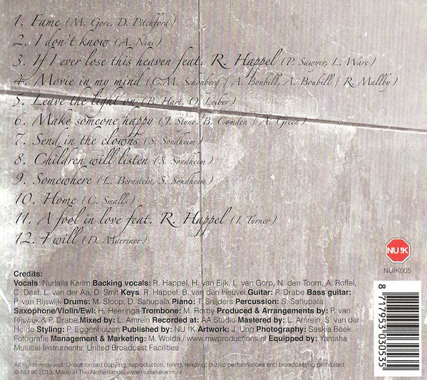 Nurlaila : Chameleon (CD, Album)