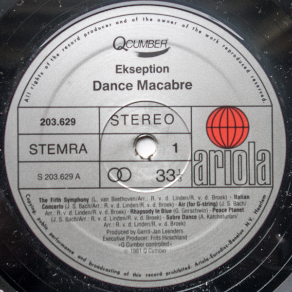 Ekseption : Dance Macabre (LP, Album)