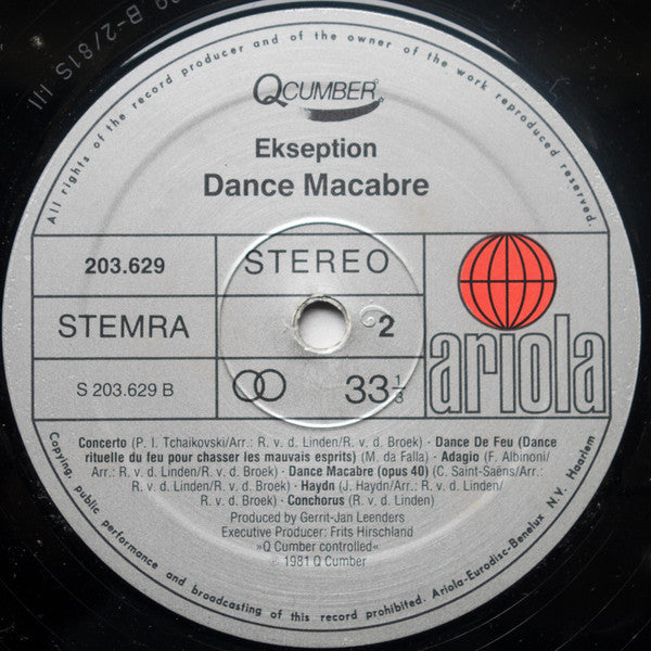 Ekseption : Dance Macabre (LP, Album)