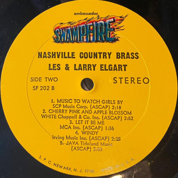 Les & Larry Elgart : Nashville Country Brass (LP)