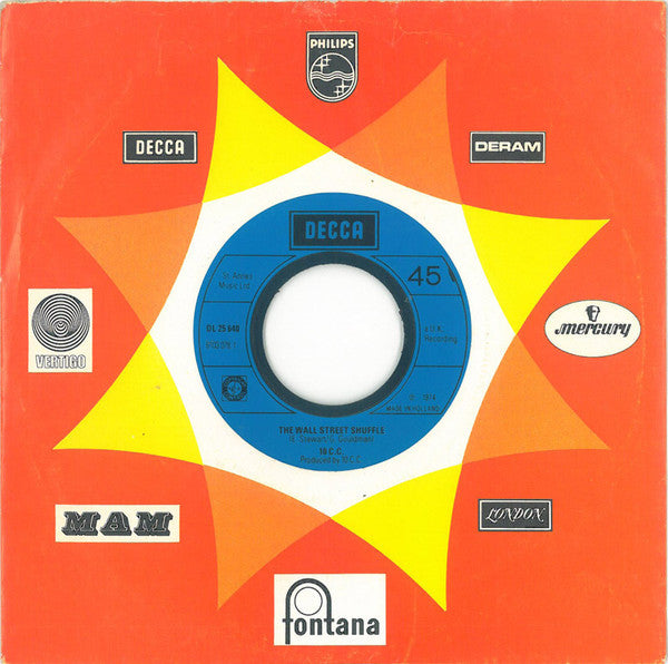 10 C.C.* : The Wall Street Shuffle (7", Single)