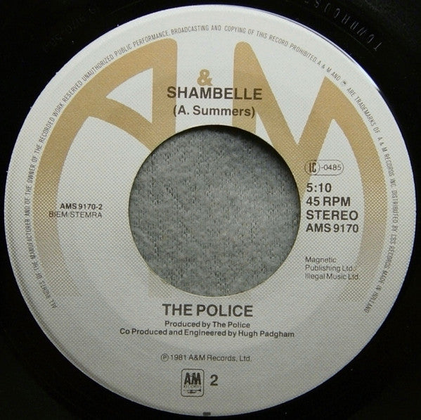 The Police : Every Little Thing She Does Is Magic (7", Single)