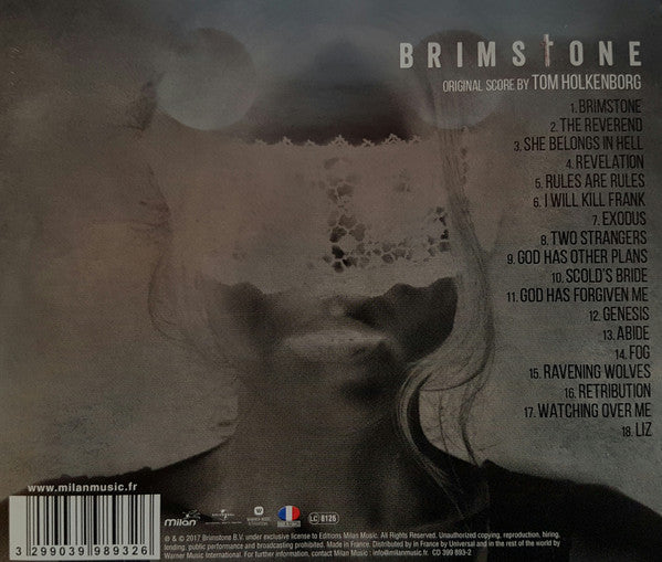 Tom Holkenborg : Brimstone (Original Score) (CD, Album)